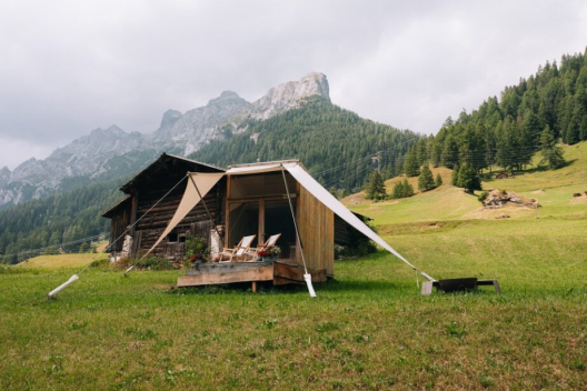 Tiny House «mySaess» in Sufers (Foto: © Adventurly) Tiny House «mySaess» in Sufers