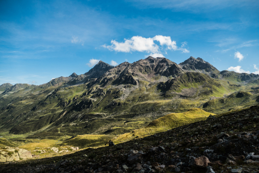 Am Scalettapass (Bild: © Schöne Bergtouren – Das Reise- und Outdoorportal) Am Scalettapass (Bild: © Schöne Bergtouren – Das Reise- und Outdoorportal)