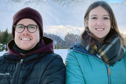 Nadja Maurer und Marco Hartmann (© Graubünden Ferien)