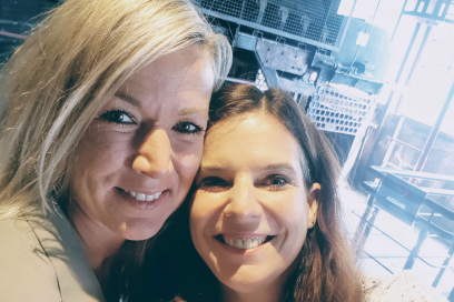 Nina Soentgerath & Janine Rahn Nina Soentgerath & Janine Rahn