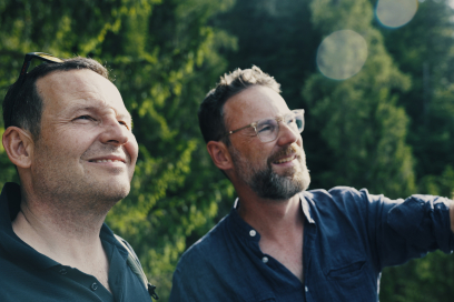 Still auf Videoproduktion zum Alpine Circle mit Nik Hartmann und Claudio Zuccolini