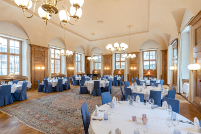Sala Stil Floreal im Hotel Piz Mitgel (Foto: © Thomas Kiewning) Sala Stil Floreal im Hotel Piz Mitgel (Foto: © Thomas Kiewning)