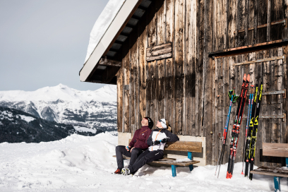 Langlaufen in Parpan (Foto: © Hannah Bichay / Ferienregion Lenzerheide) Langlaufen in Parpan