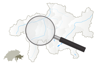Karte des Hinterrheins