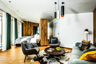 Suite-Gold im Boutique Hotel Pellas in Vella (Foto: © Boutique Hotel Pellas) Suite-Gold im Boutique Hotel Pellas in Vella