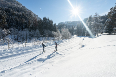 Loipe Nordic Surselva (Foto: © Mattias Nutt) Loipe Nordic Surselva