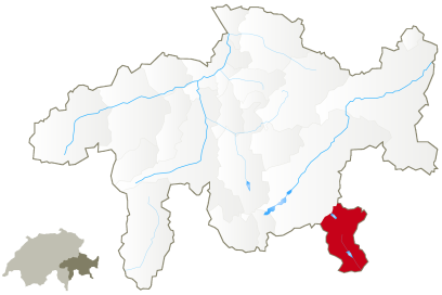 Karte Valposchiavo