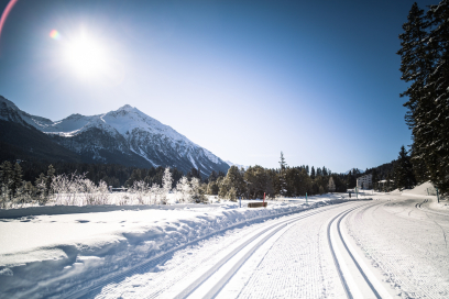Loipe auf der Lenzerheide