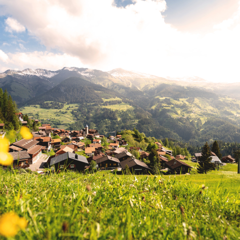 Tschiertschen (Foto: © Marco Hartmann, Graubünden Ferien) Tschiertschen