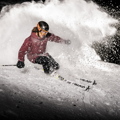 Nachtskifahren in Flims Laax Falera