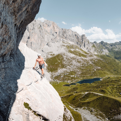 Partnunsee im Prättigau (Foto: ©️ The Alpinists) Partnunsee im Prättigau