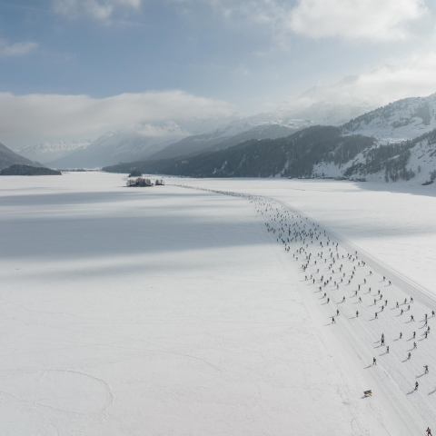 Engadin Skimarathon 2022 (Foto: © Fabian Gattlen) Engadin Skimarathon 2022