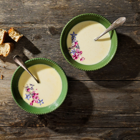 Maienfelder Riesling-Schaumsuppe