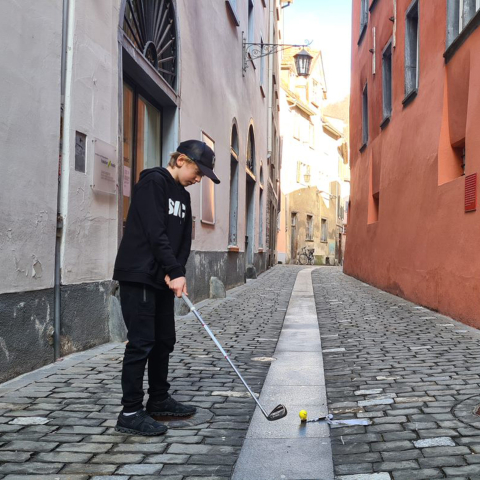 Urban Golf Chur (Foto: © Chur Tourismus) Urban Golf Chur (Foto: © Chur Tourismus)