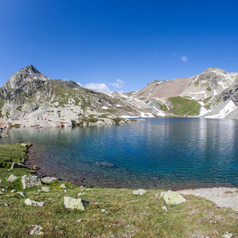 Wasserscheide Piz Lunghin