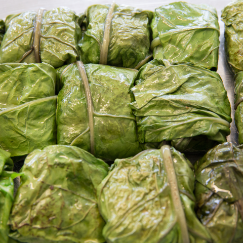 Gerollte Capuns (© Janine Rahn) Gerollte Capuns (© Janine Rahn)