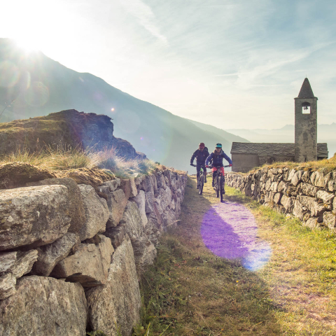 Mountainbiken im Puschlav
