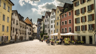 Arcas Platz (Foto: © Switzerland Tourism / Markus Bühler) Arcas Platz (Foto: © Switzerland Tourism / Markus Bühler)