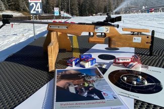 Kursunterlagen der Biathlon Arena Lenzerheide (Foto: © Mike Frei) Kursunterlagen der Biathlon Arena Lenzerheide (Foto: © Mike Frei)