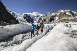 Morteratsch Gletscherwanderung Morteratsch Gletscherwanderung