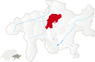 Map Arosa Lenzerheide Map Arosa Lenzerheide