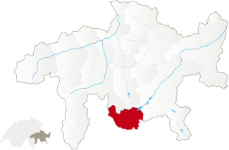 Karte Bregaglia Engadin Karte Bregaglia Engadin