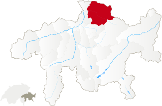 Map Prättigau Map Prättigau