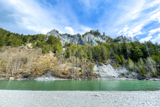 Rheinschlucht (Foto: © Dominik Gehl) Rheinschlucht