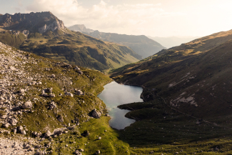 Partnunsee (Foto: © Marco Hartmann, Graubünden Ferien) Partnunsee