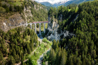 Landwasserviadukt (Foto: © Marco Hartmann, Graubünden Ferien) Landwasserviadukt
