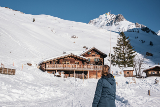 Berggasthaus Heimeli im Schanfigg (Foto: © Marco Hartmann, Graubünden Ferien) Berggasthaus Heimeli