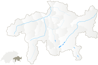Karte Graubünden