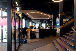 Lobby des Hotel Aves