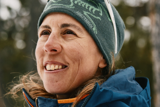 Chantal Lörtscher ist eine erfahrene Wanderleiterin (Foto: © Schweiz Tourismus / Colin Frei) Wanderleiterin Chantal Lörtscher