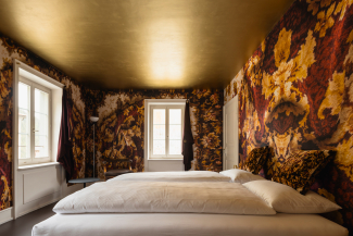 Zimmer im Post Hotel Löwe (Foto: © Benjamin Hofer) Zimmer im Post Hotel Löwe