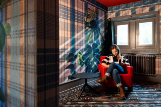 Zimmer London im Post Hotel Löwe (Foto: © GRF, Thalia Wünsche) Zimmer London im Post Hotel Löwe