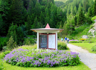 Thomas-Mann-Weg auf der Schatzalp. © Schatzalp Thomas-Mann-Weg auf der Schatzalp