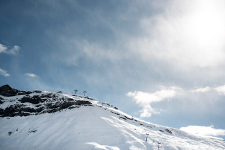 Skilifte auf dem Piz Mundaun