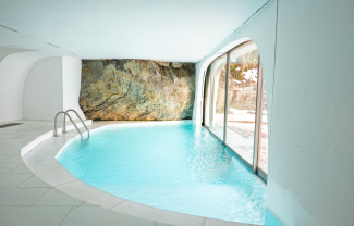 Schwimmbadbereich, Casa Las Caglias (© Dominik Gehl) Schwimmbadbereich, Casa Las Caglias (© Dominik Gehl)