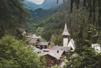 Blick auf Langwies (© Martin Hoch) Blick auf Langwies (© Martin Hoch)