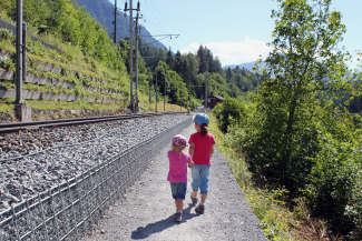 Wanderung von Versam nach Valendas Wanderung von Versam nach Valendas
