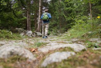 Wandern auf der Via Bregaglia Wandern auf der Via Bregaglia