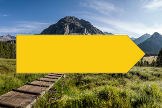 Signalisation Wanderweg Signalisation Wanderweg
