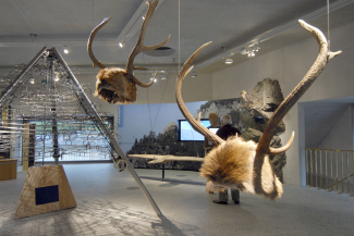 National Park Center Ausstellung im Nationalparkzentrum in Zernez