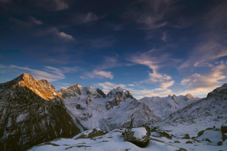 Berglandschaften im Oberengadin (Foto: © Engadin St. Moritz Tourismus / Robert Bösch) Berglandschaften im Oberengadin (Foto: © Engadin St. Moritz Tourismus / Robert Bösch)