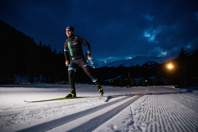 Nachtloipe Davos Nachtloipe Davos