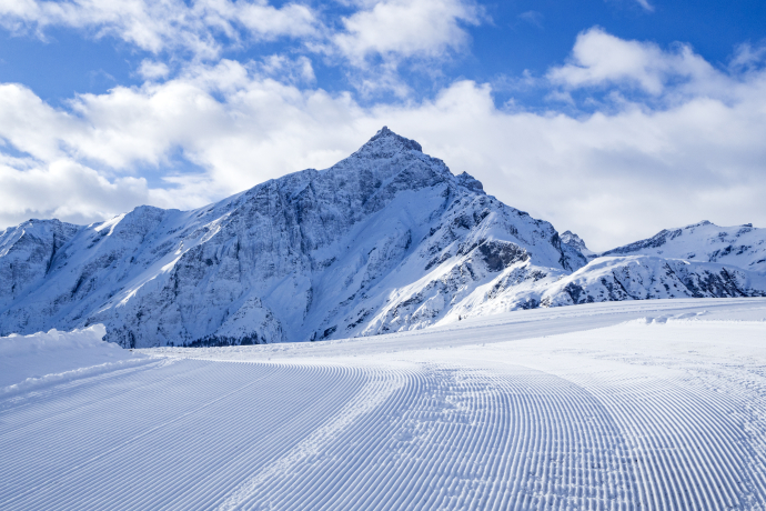 © demateo.com Piste im Skigebiet Tschappina Heinzenberg, Bild: demateo.com