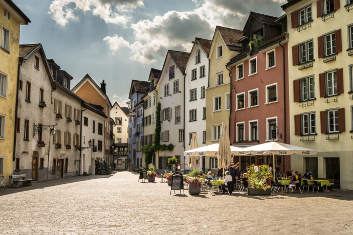 Arcas Platz (Foto: © Switzerland Tourism / Markus Bühler) Arcas Platz (Foto: © Switzerland Tourism / Markus Bühler)