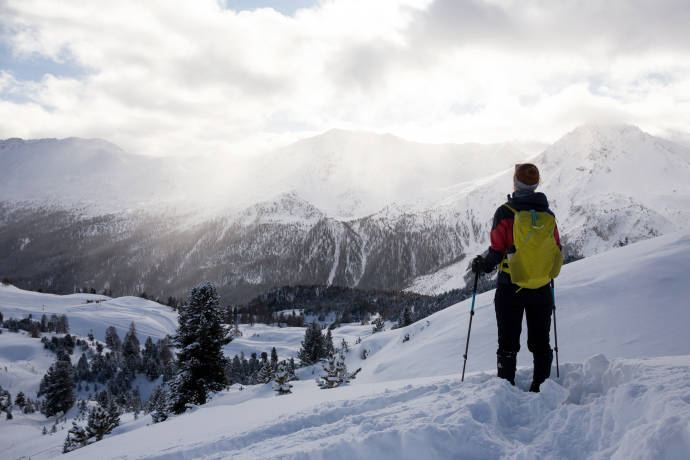 Aussicht in die Val Müstair (© Thalia Wünsche, Graubünden Ferien) Aussicht in die Val Müstair (© Thalia Wünsche, Graubünden Ferien)