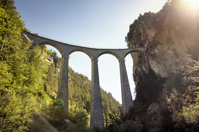 Lanwasserviadukt Bergün, Alpine Circle